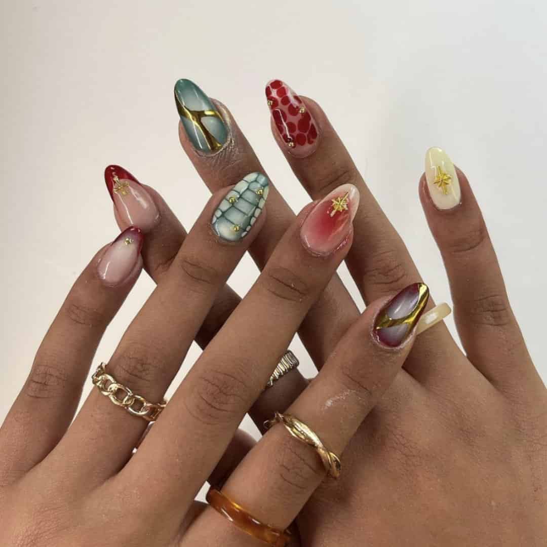 Aesthetic Nail Art That Shines Bright