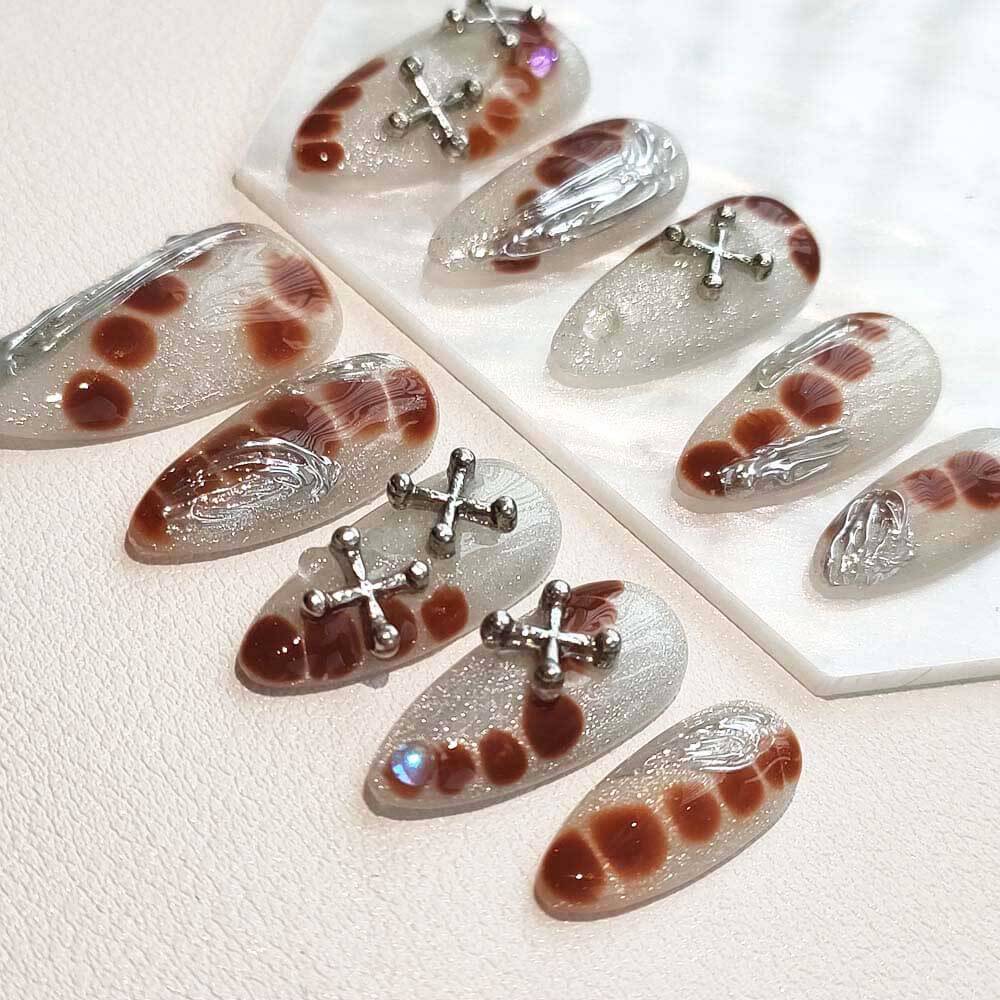 Art Garden Press On Nails Alluring Scales 67