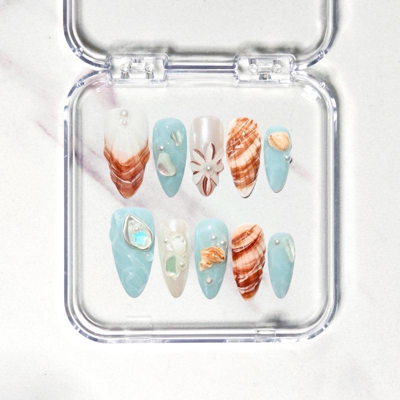 Art Garden Press On Nails Ocean Wander Beauty Art Garden