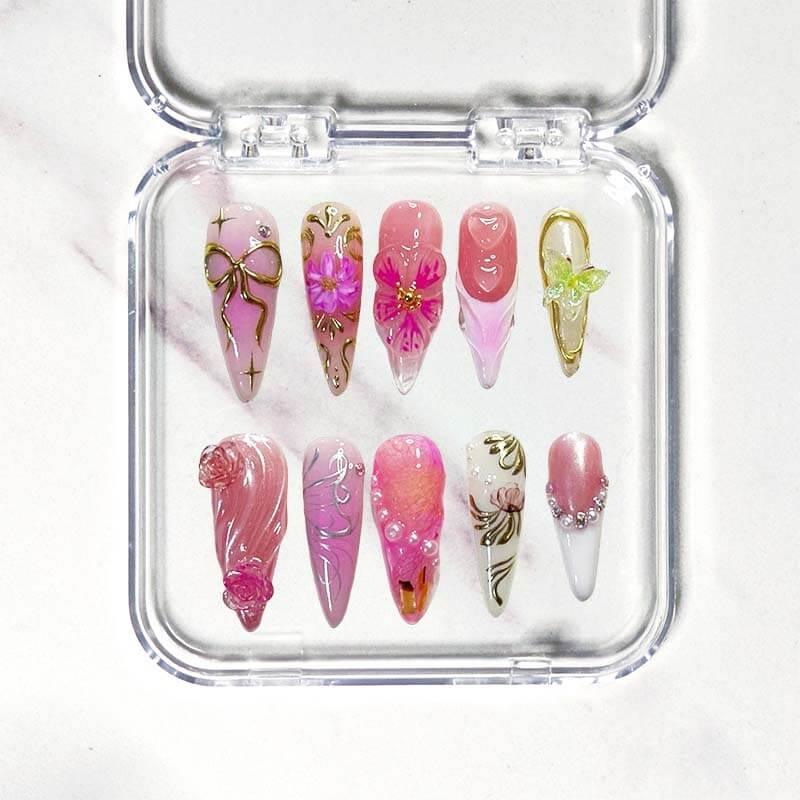 Art Garden Press On Nails Secret Garden Beauty Art Garden