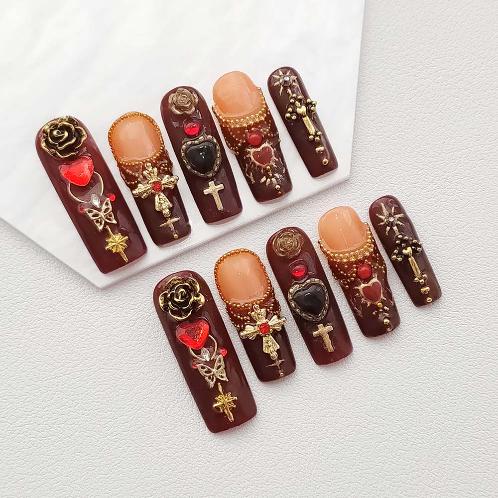 Art Garden Press On Nails Baroque Fantasia 171