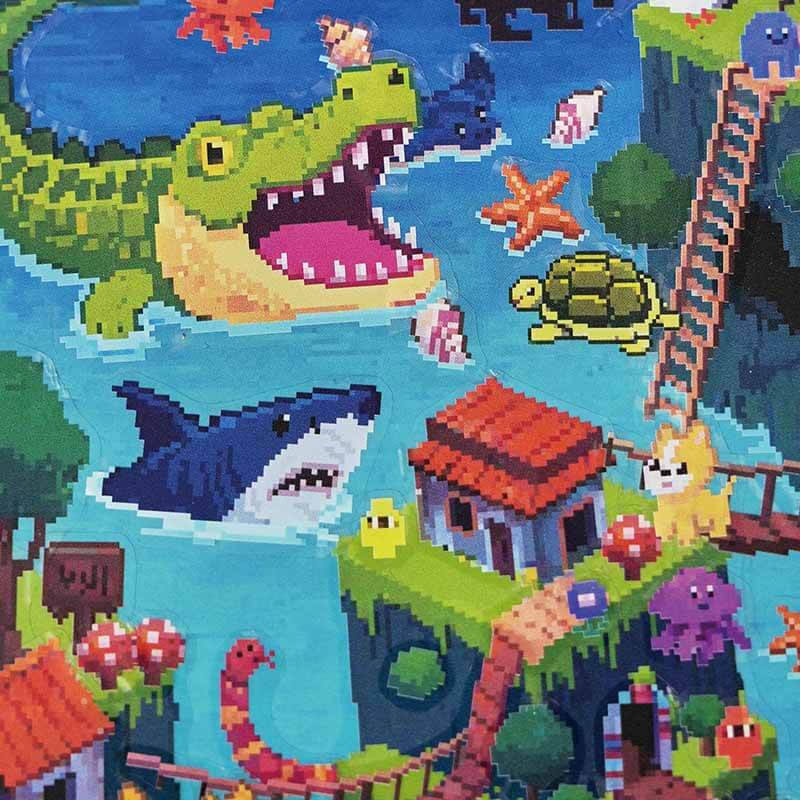 Beach & Beyond DIY 3D Scene Stickers 2 Cute Miniature Scenes(M)
