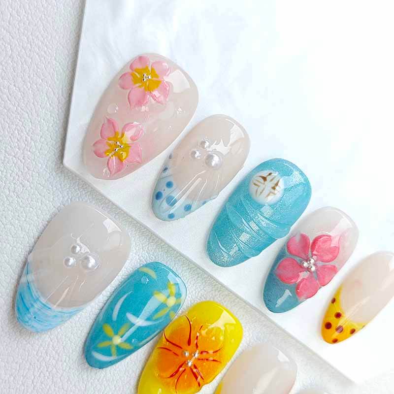 Beauty Art Garden Press On Nails Coco Bloom 137
