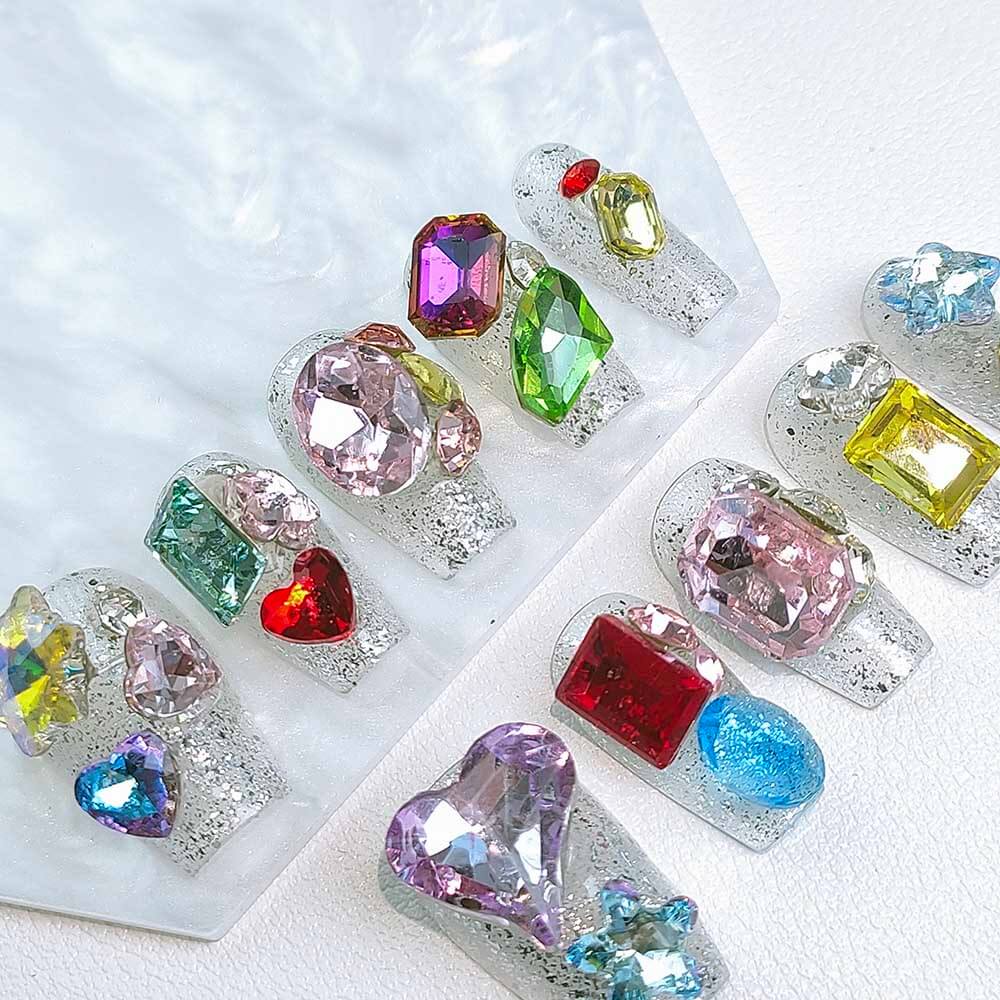 Beauty Art Garden Press On Nails Crystal Reef 190