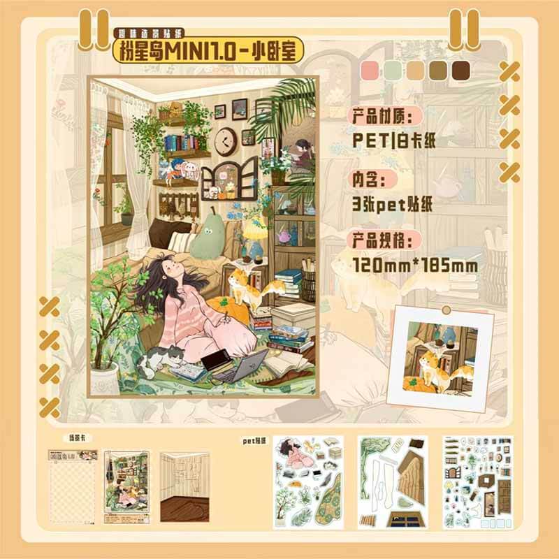 Cute Corner DIY 3D Scene Stickers Cute Scenes(S)