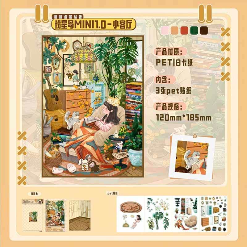 Cute Corner DIY 3D Scene Stickers Cute Scenes(S)