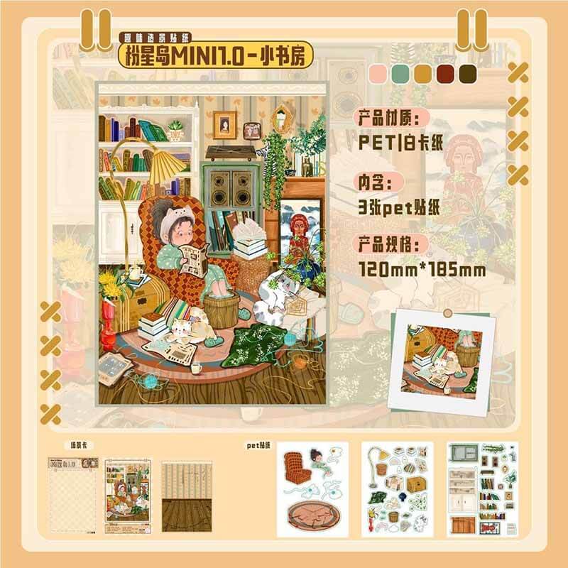 Cute Corner DIY 3D Scene Stickers Cute Scenes(S)