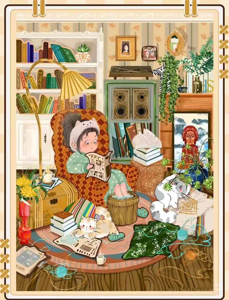 Cute Corner DIY 3D Scene Stickers Cute Scenes(S)