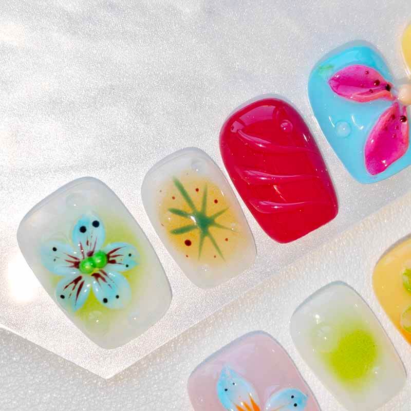 Beauty Art Garden Press On Nail Dream Isle 208