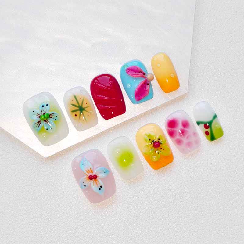 Beauty Art Garden Press On Nail Dream Isle 208