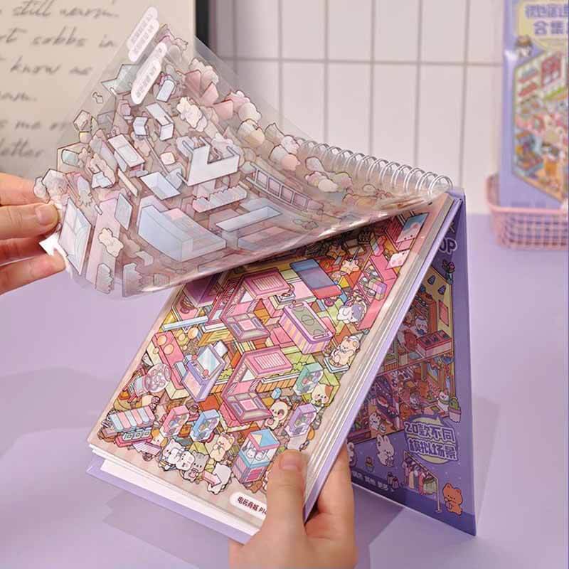 Dreamville Collection DIY Cute Miniature 3D Sticker Collection(S)