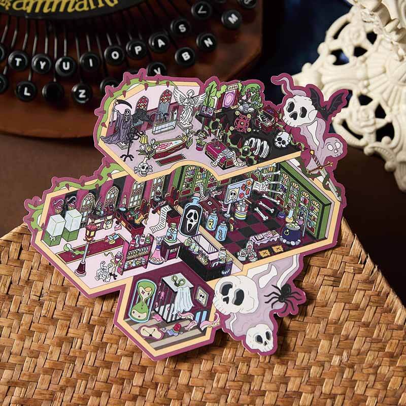 Dual Realm DIY 3D Scene Stickers 2 Cute Miniature Scenes