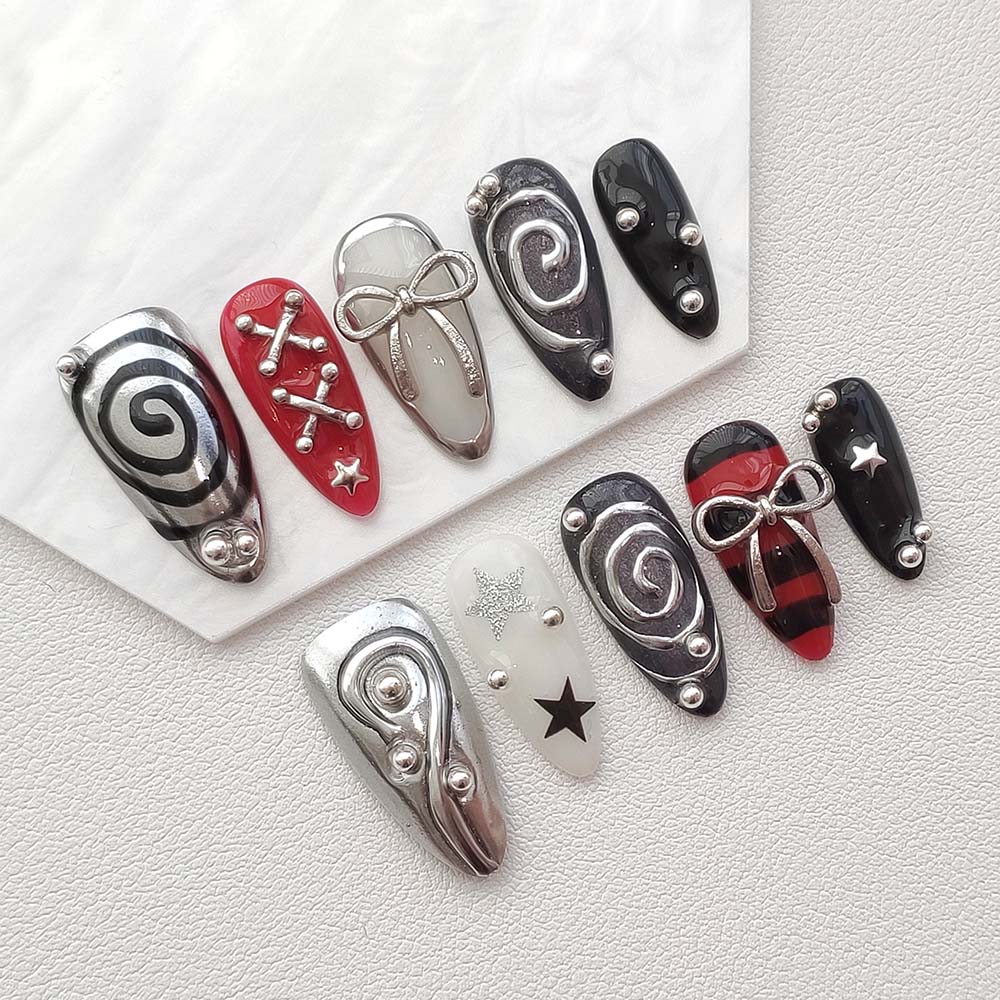 Art Garden Press On Nails Galactic Melody 194