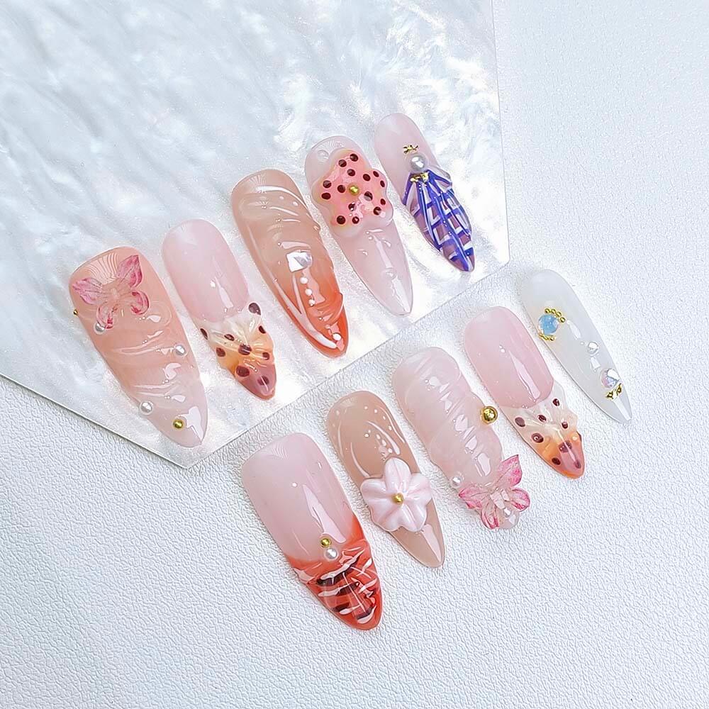 Beauty Art Garden Press On Nails Garden Waltz 193