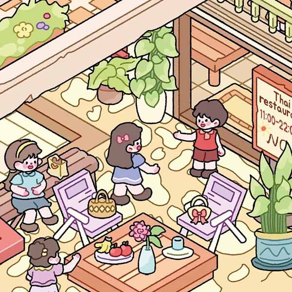 Handmade Quest DIY 3D Scene Stickers 2 Cute Miniature Scenes(xL)