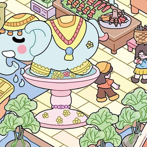 Handmade Quest DIY 3D Scene Stickers 2 Cute Miniature Scenes(xL)