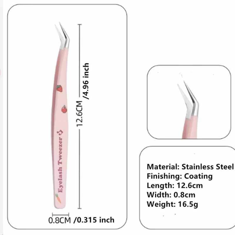Tool Tweezers Cute Pink Strawberry