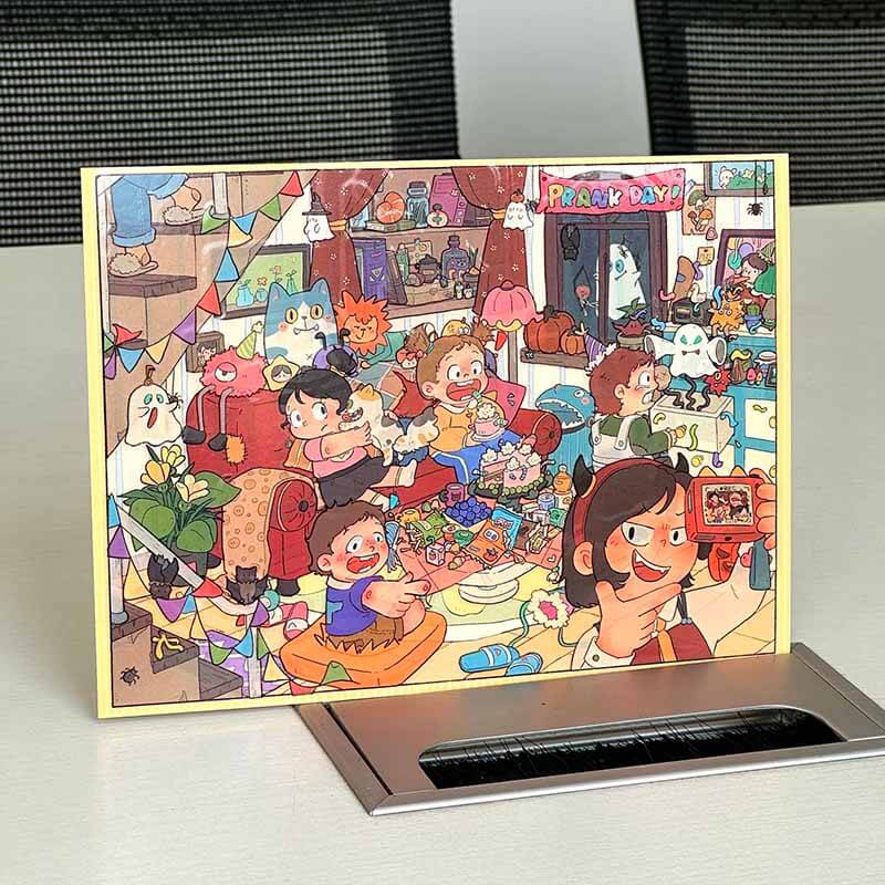 Magical Diaries DIY 3D Scene Stickers 3 Cute Miniature Scenes(M)