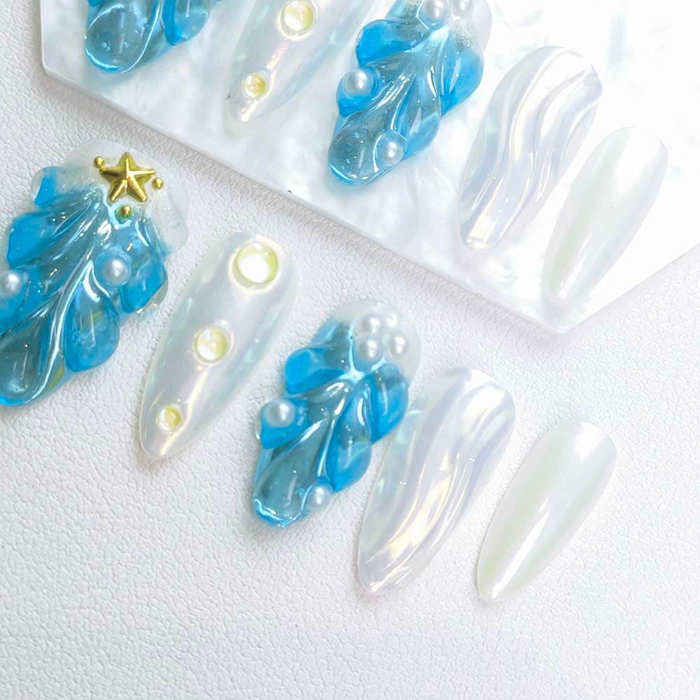 Beauty Art Garden Press On Nails Mermaid Serenade 192