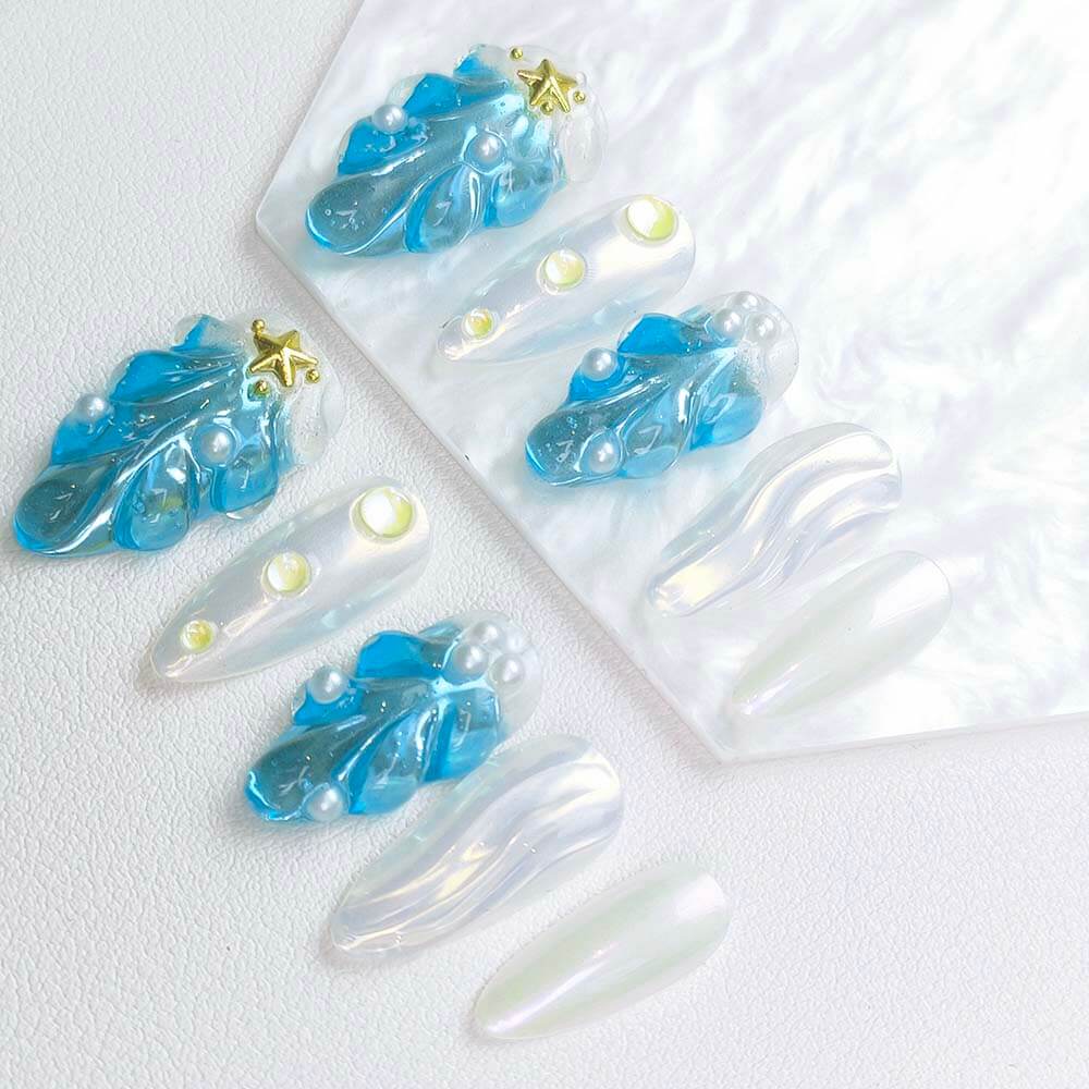 Beauty Art Garden Press On Nails Mermaid Serenade 192