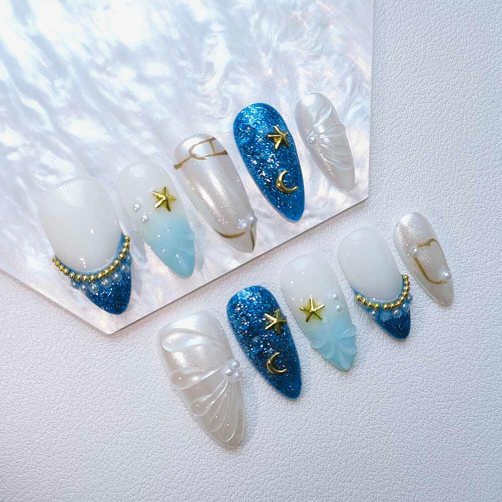 Beauty Art Garden Press On Nails Mermaid’s Daydream 132