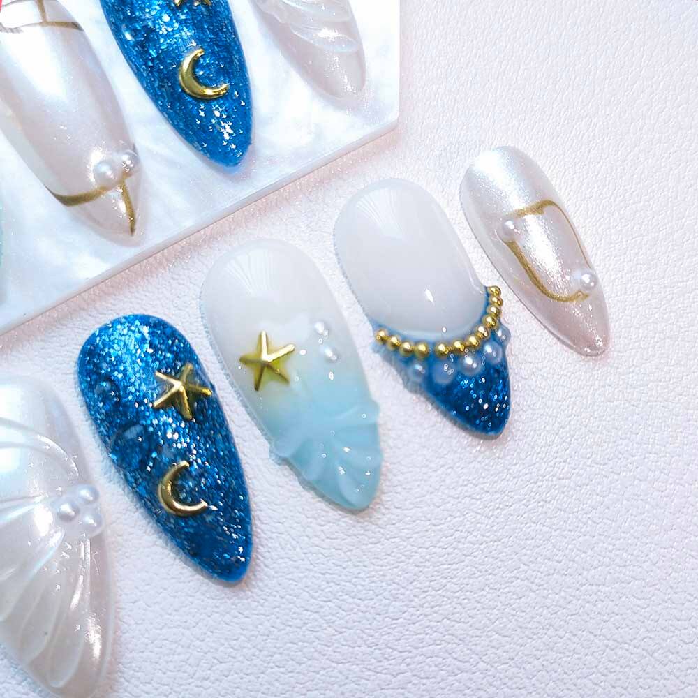 Beauty Art Garden Press On Nails Mermaid’s Daydream 132