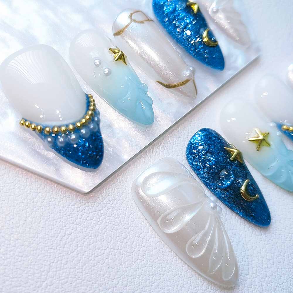 Beauty Art Garden Press On Nails Mermaid’s Daydream 132