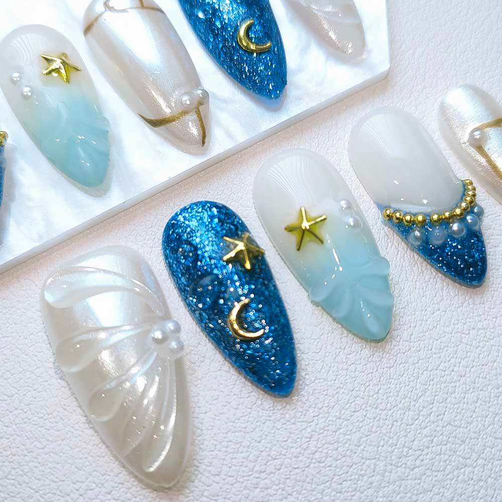 Beauty Art Garden Press On Nails Mermaid’s Daydream 132