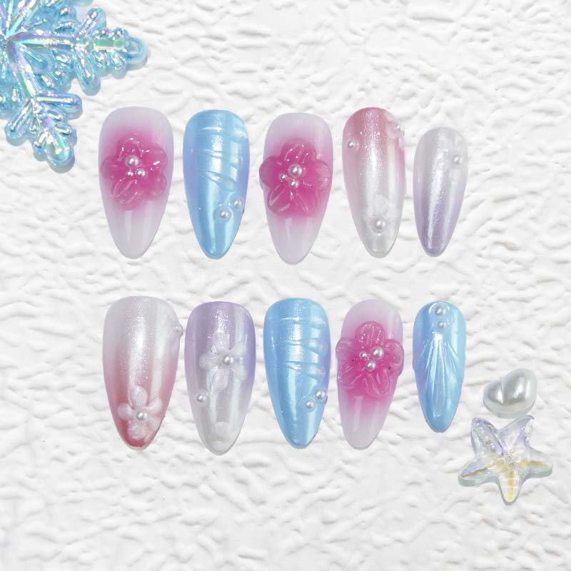 Art Garden Press On Nails Color Clash 22