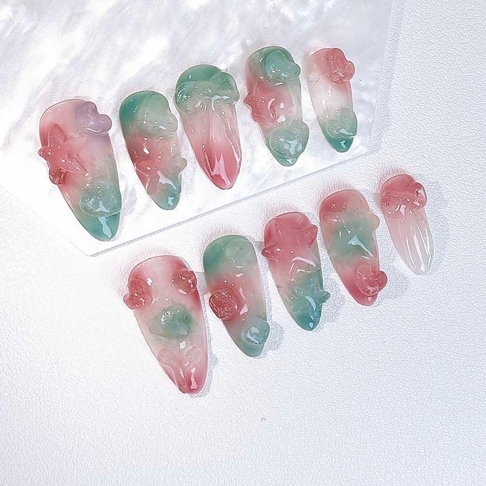 Beauty Art Garden Press On Nails Moon Jelly 110