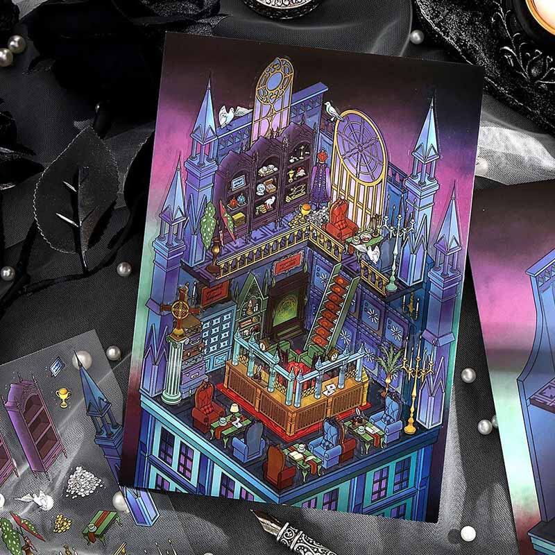 Neo Chill City DIY 3D Scene Stickers 4 Cute Miniature Scenes