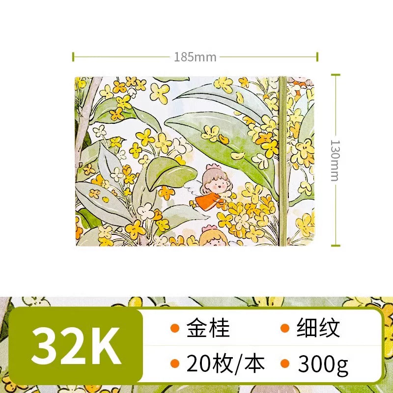 Handmade journal sketches and doodles - 32K 48K 16K