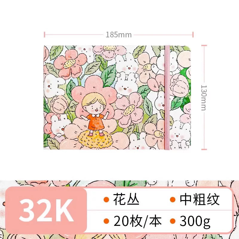 Handmade journal sketches and doodles - 32K 48K 16K