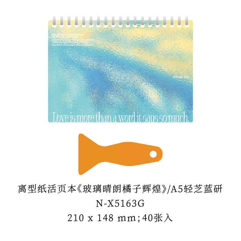 Double Sided Sticker Release Book