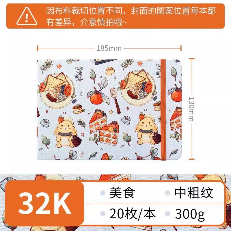 Handmade journal sketches and doodles - 32K 48K 16K