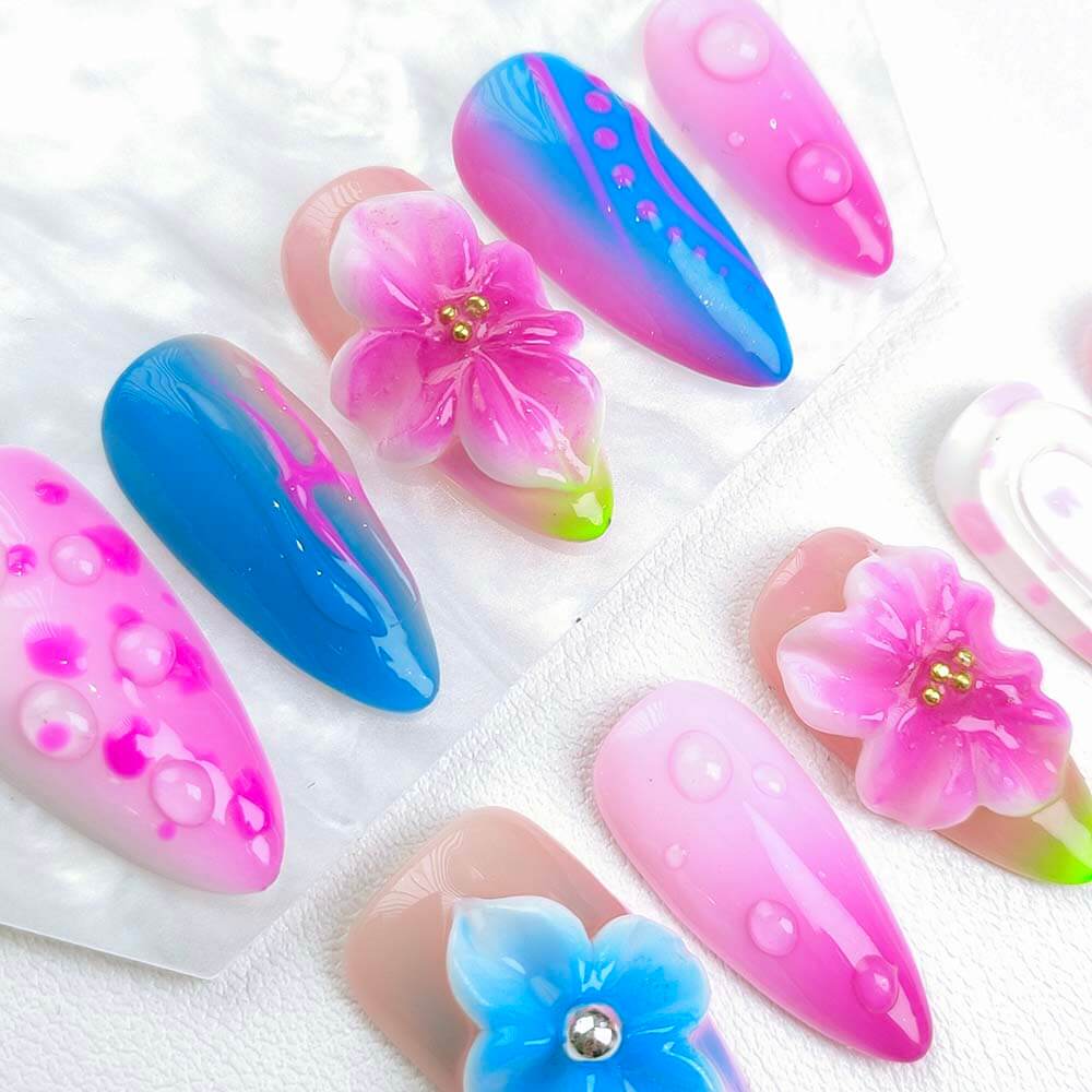 Beauty Art Garden Press On Nails Petal Parade 184