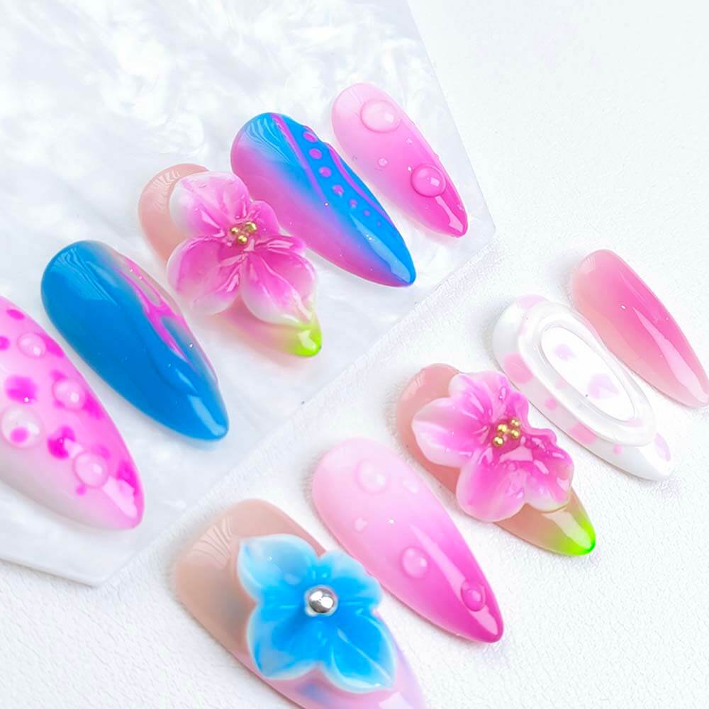 Beauty Art Garden Press On Nails Petal Parade 184