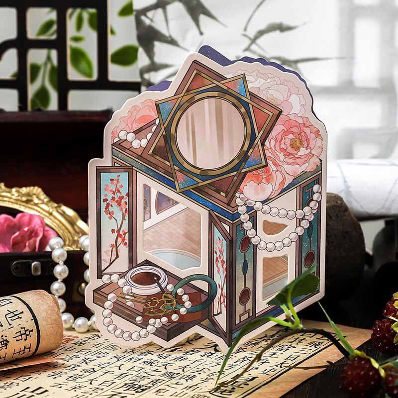 Poetic Realm DIY 3D Scene Stickers 6 Cute Miniature Scenes(M)