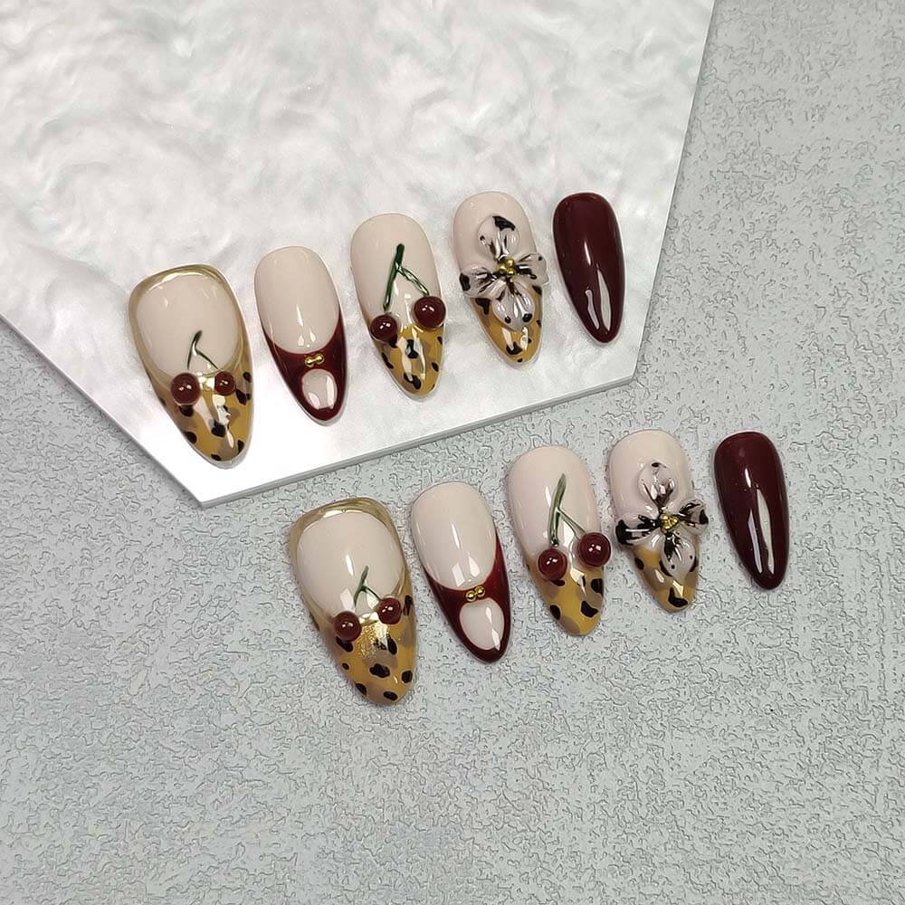 Faux ongles Art Garden Wild Cherry 35