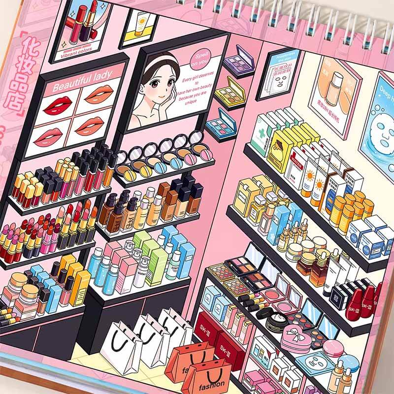 Shop Archive DIY 3D Scene Stickers 2 Cute Scenes(L)