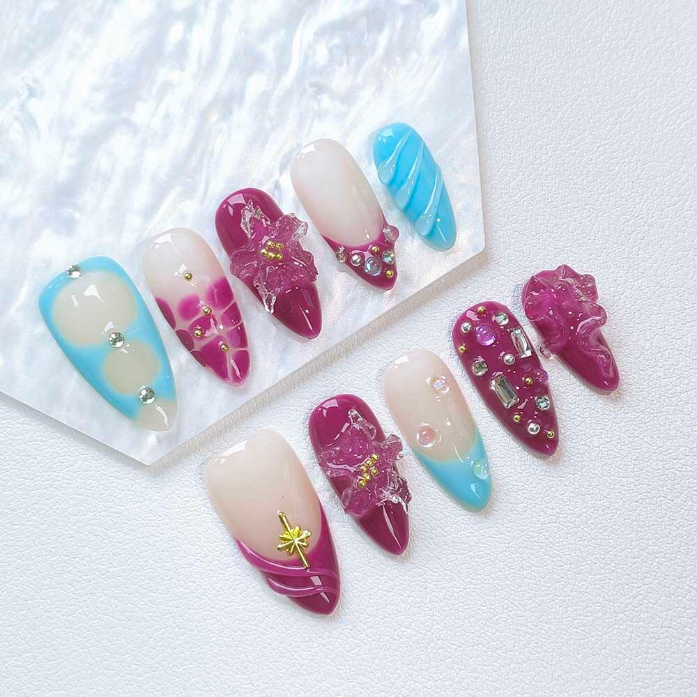 Beauty Art Garden Press On Nails Starfish Kisses 113