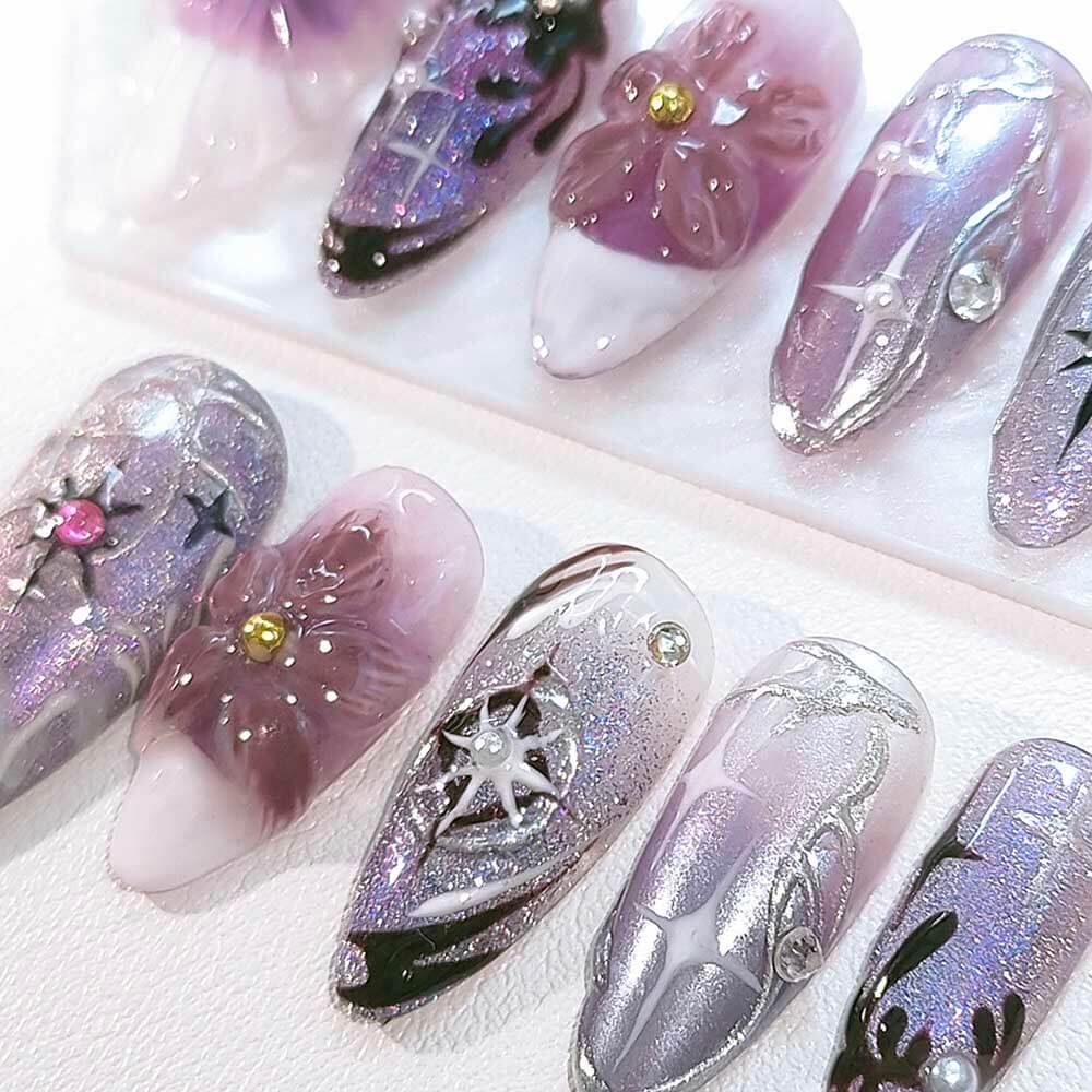 Beauty Art Garden Press On Nails Starspell 134