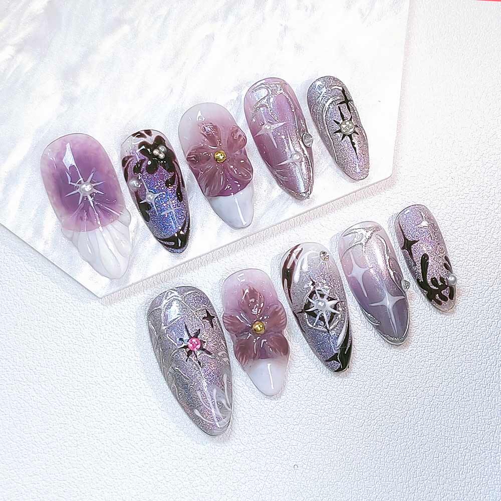 Beauty Art Garden Press On Nails Starspell 134
