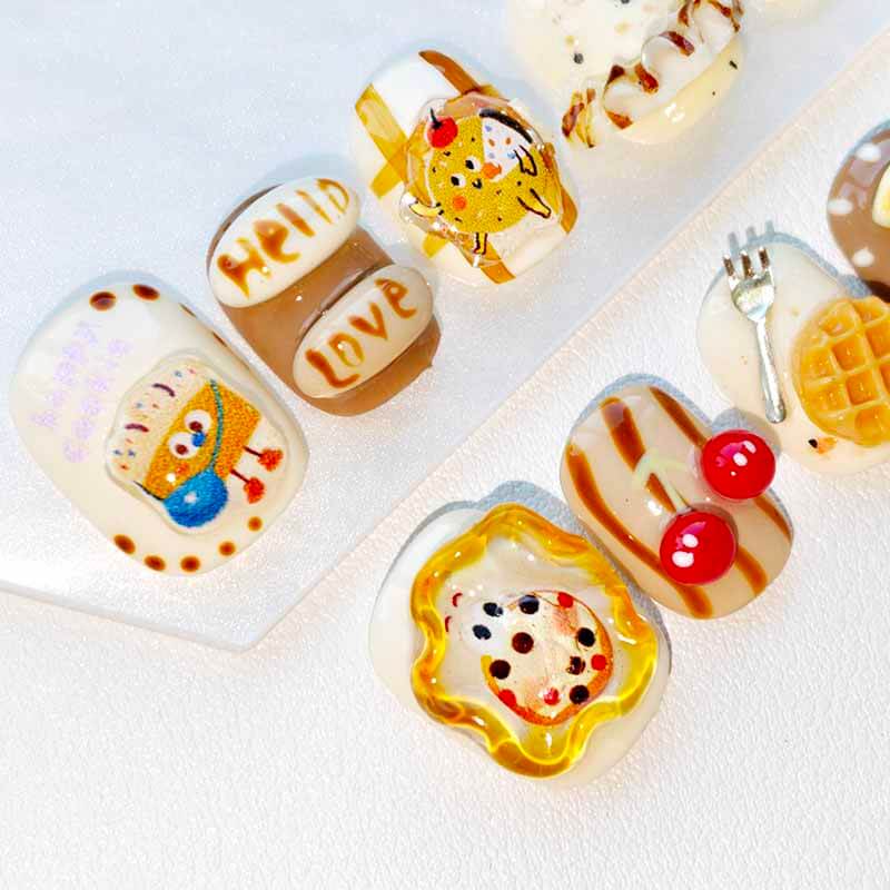 Beauty Art Garden Press On Nail Sweet Baking 217