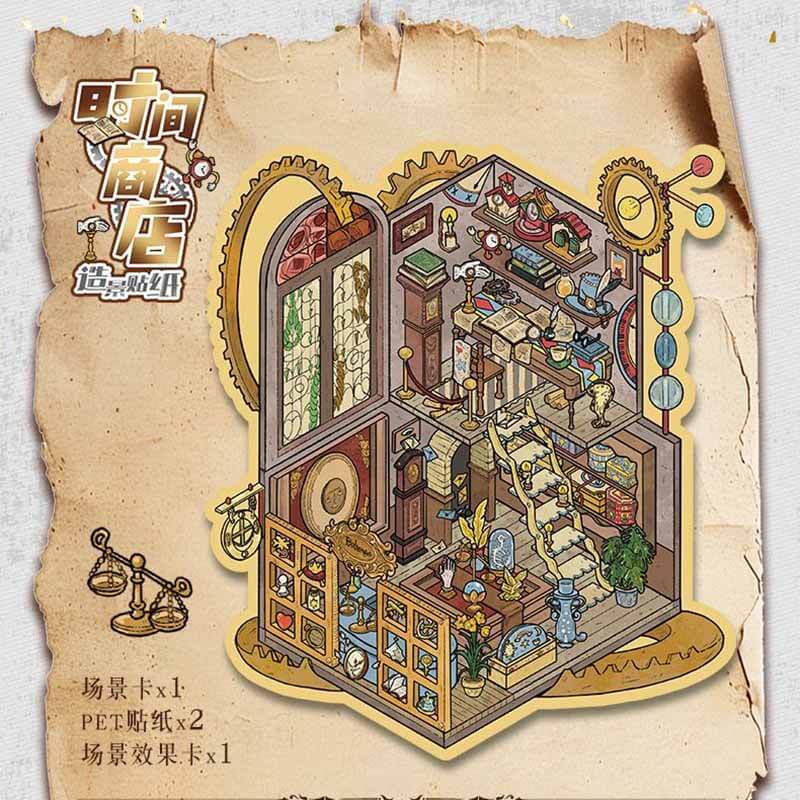 Timeless Tales DIY 3D Scene Stickers 2 Cute Miniature Scenes(L)