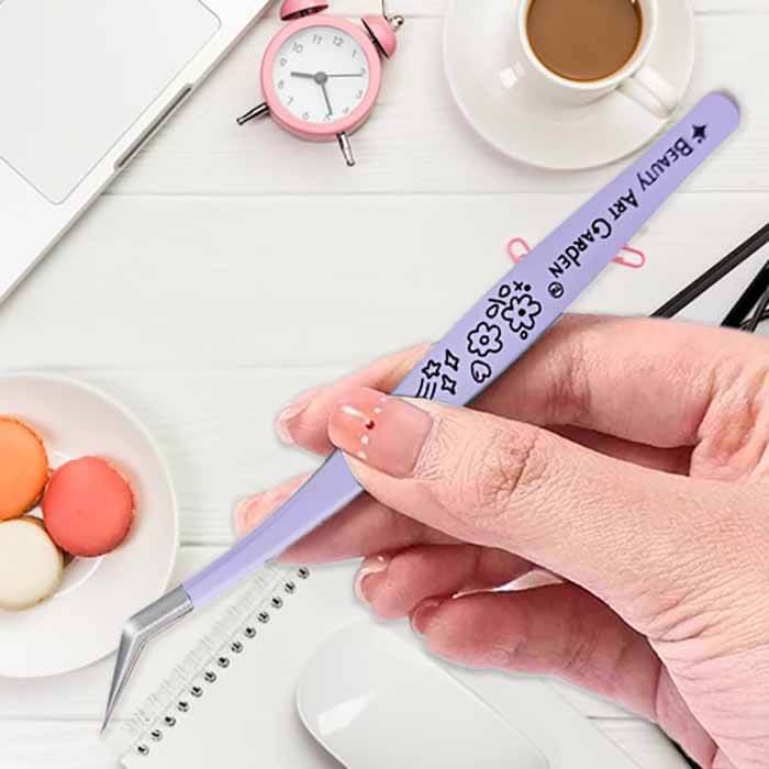 Cute Purple Flower Tweezer | Lash & Craft Tool