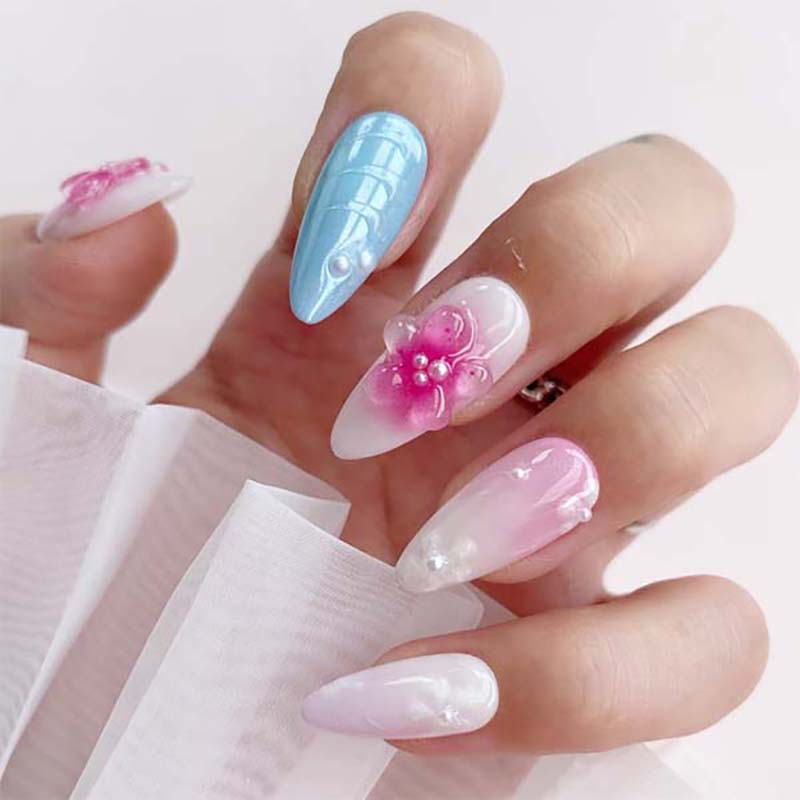 Art Garden Press On Nails Color Clash 22
