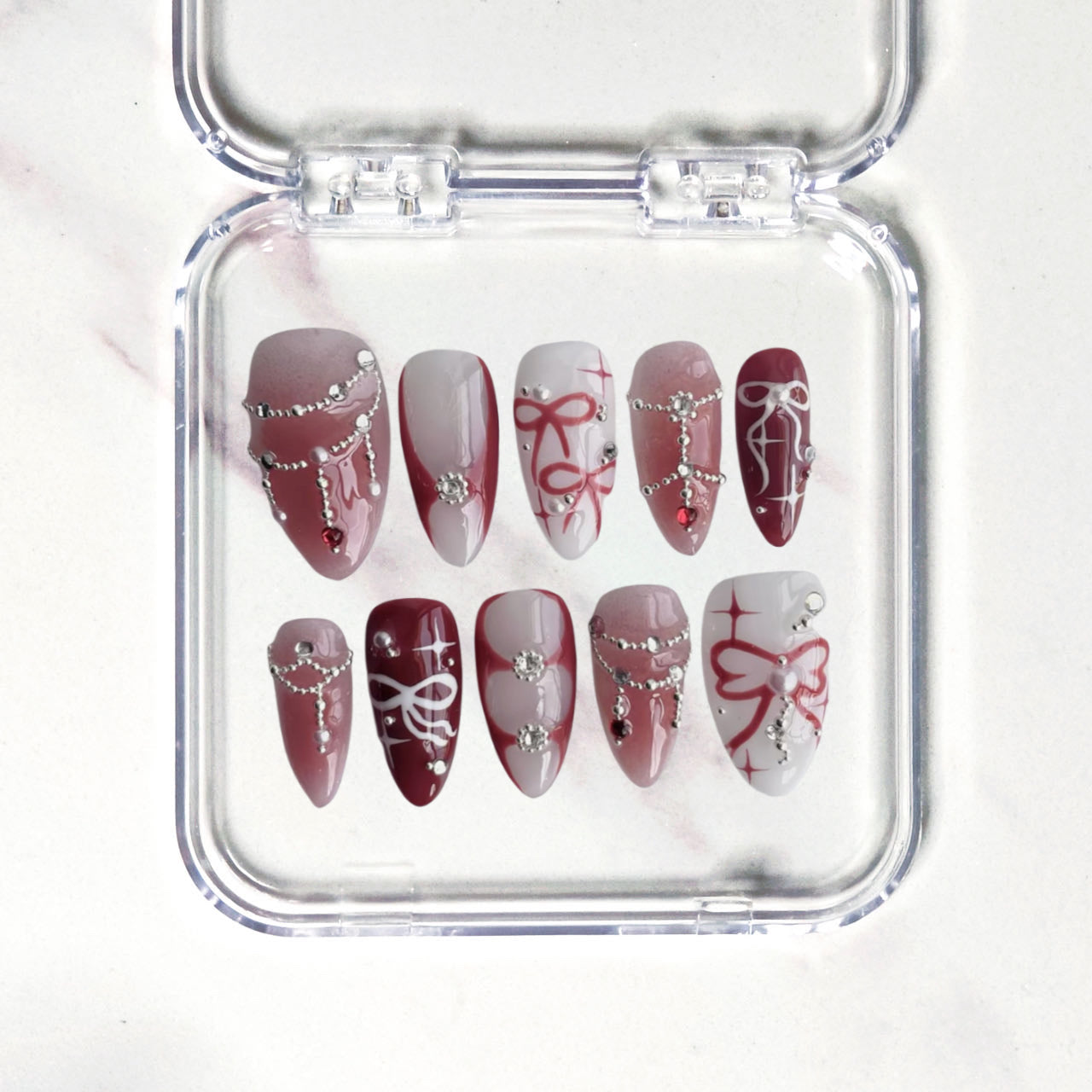 Art Garden Press On Nails Blush Fairy