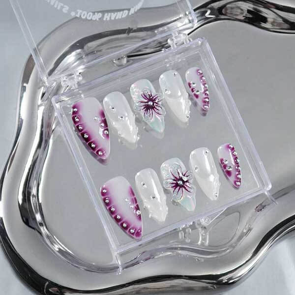 Art Garden Press On Nails Iris Enigma